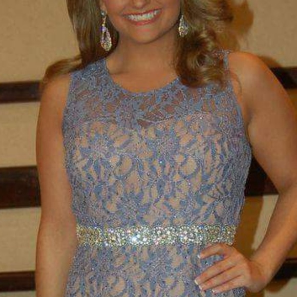 EUC Custom made pageant/prom dress - Picture 2 of 2